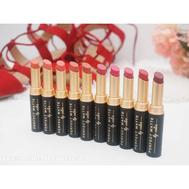 Viva Perfect Matte Lip Cream Lipstick Viva Shopee Indonesia Lipstik viva lip cream