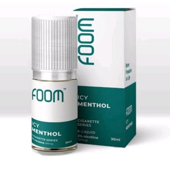 30ml icy menthol mentol ice liquid fom foom