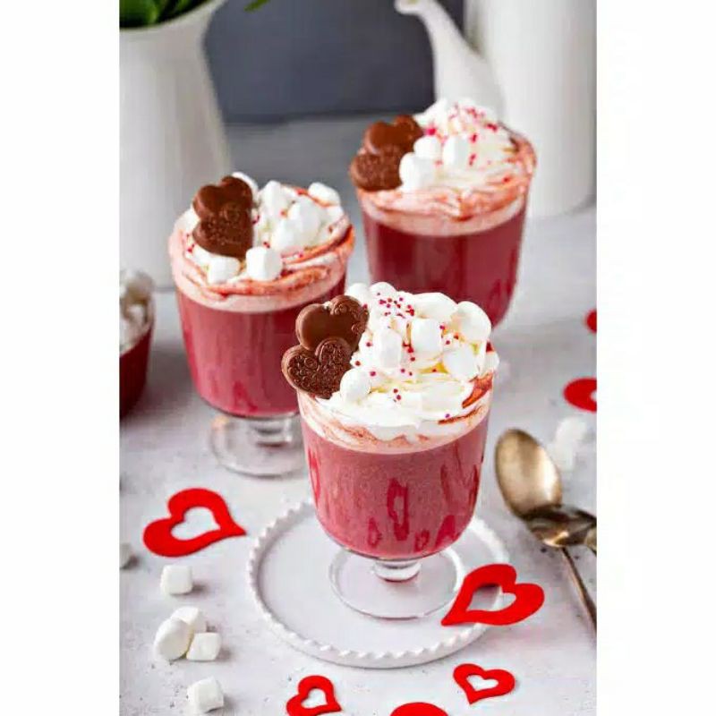 

Bubuk Minuman RED VELVET Powder Drink Golden Quality Milkshake Cake Smoothies