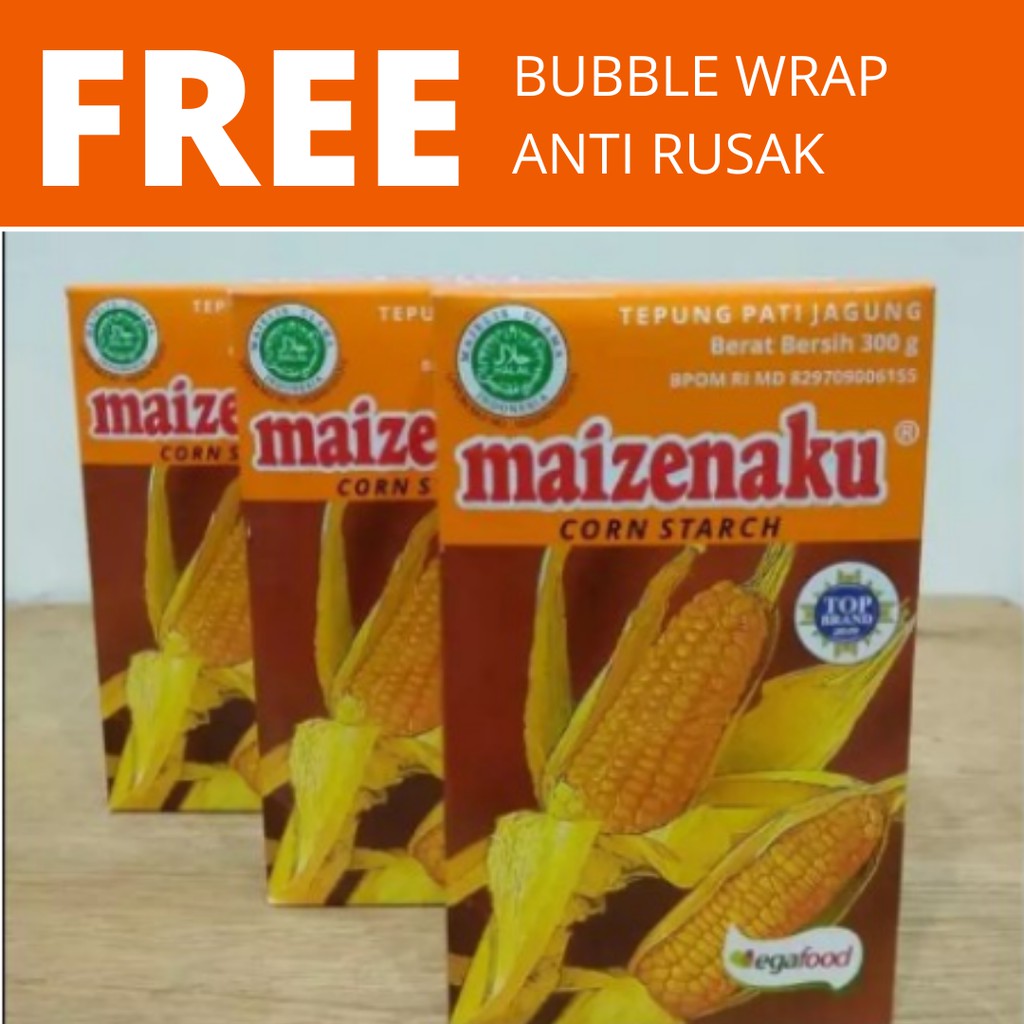 

MAIZENAKU TEPUNG JAGUNG 300gr - CORN STARCH MAIZENA TEPUNG PATI JAGUNG