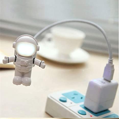 Lampu Led Usb Flexible Bentuk Astronot Luar Angkasa