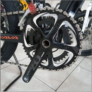Sepeda lipat SAVA Carbon Folding bike 20 inch 22 speed Groupset 105 2 x 11 Merah Hitam Black Red