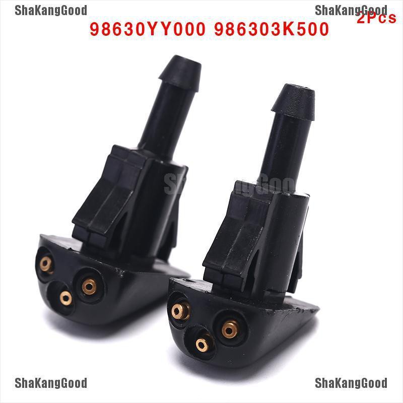 Shakang 2Pcs Nozzle Sprayer Wiper Windshield untuk Hyundai Kia 98630yy000 986303k500 joie