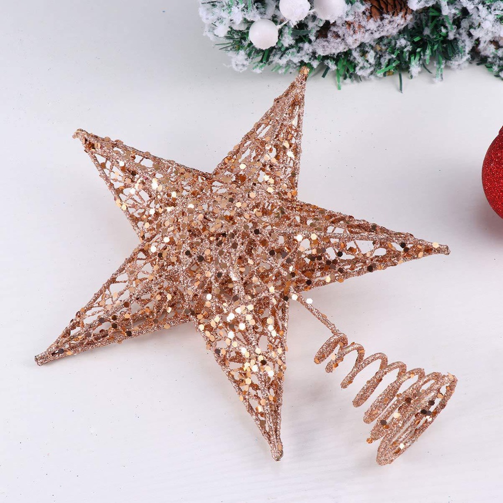 [ Christmas  Sparkle Star Tree Top Home Decoration Products Accessories ]