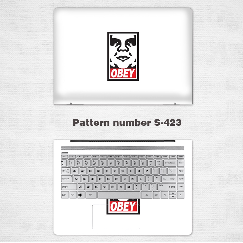 2 Pcs Stiker Pelindung Laptop Universal Bahan VINYL Ukuran 12 13 14 15.6 Inch Untuk ASUS VivoBook M405M5100U FX506 FX706 E510M