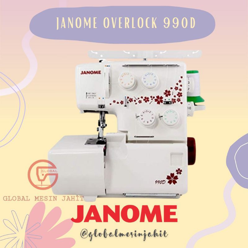 Mesin Obras Janome 990D
