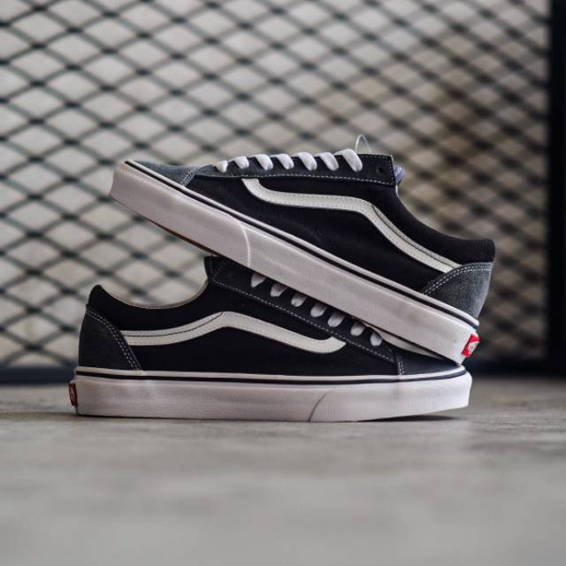 Vans style 36 suede vintage grey black Dijamin original legit  ga ori duit balik