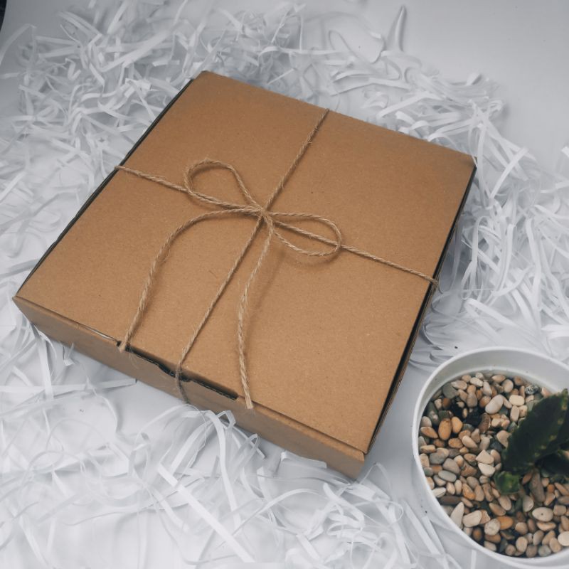 Packing box, box hampers aesthetic kardus pizza die cut-2