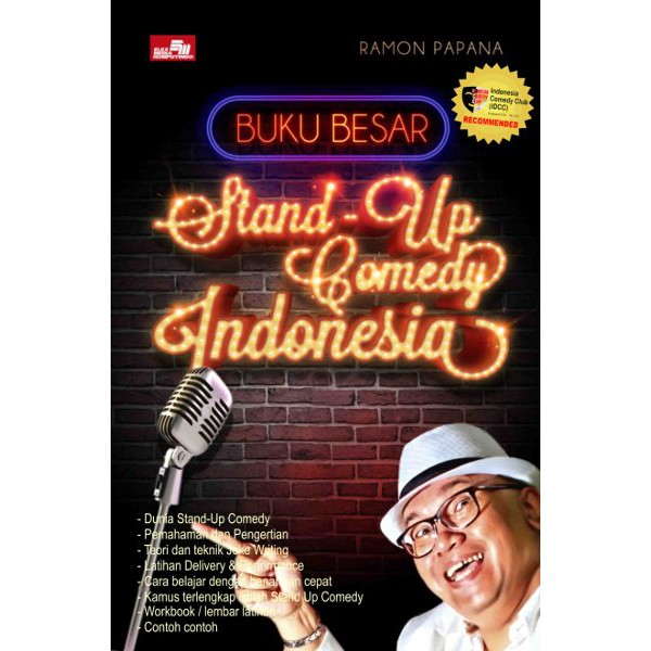 Buku Besar Stand-Up Comedy Indonesia - Ramon Papana