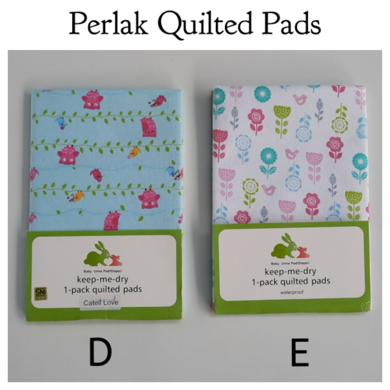 Perlak Bayi Alas Ompol Waterproof Baby Pads Kain Flanel Wonderpads