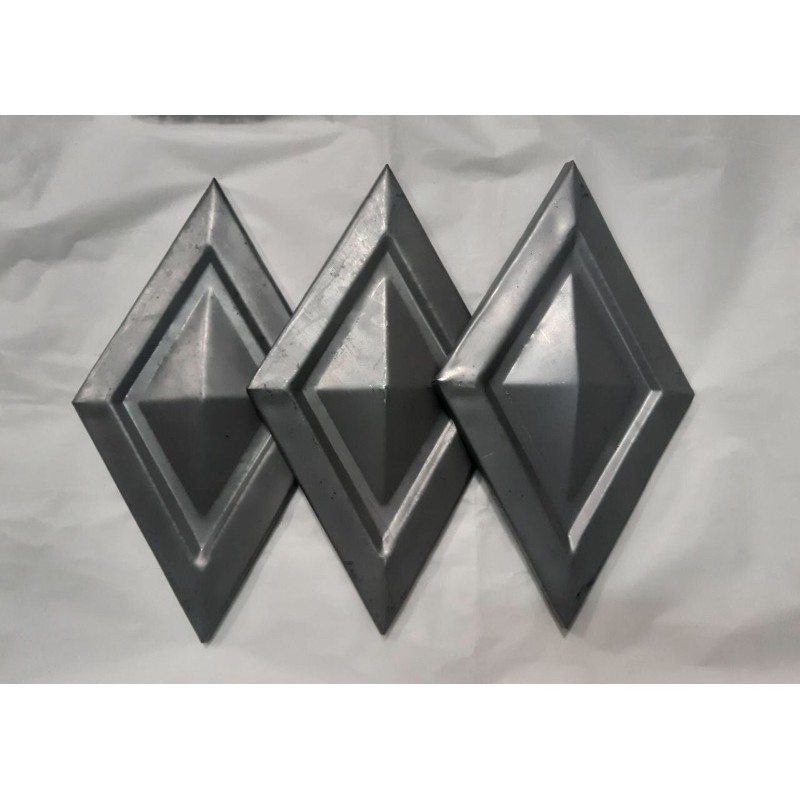 hiasan pagar besi wajik besar // ornamen hiasan pagar besi