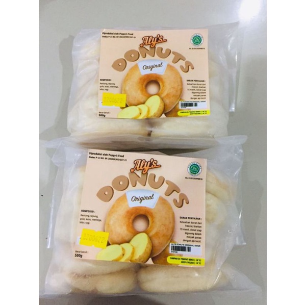 

donat kentang frozen