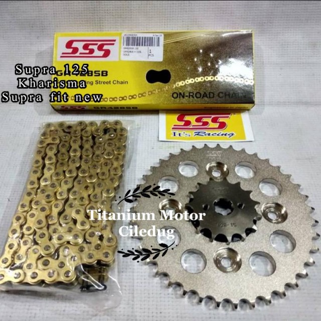Gear Set SSS Supra 125 - Kharisma - Supra Fit New
