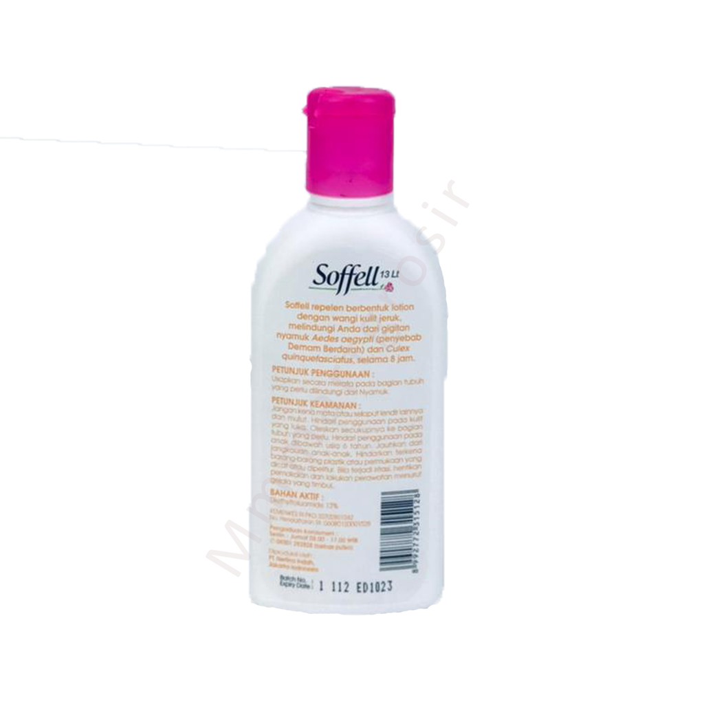 Soffell / Lotion anti nyamuk / Jeruk / Geranium / 80ml