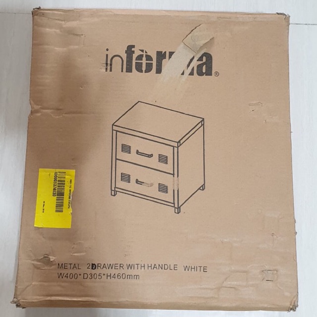 Lemari Arsip 2 Laci Besi Informa