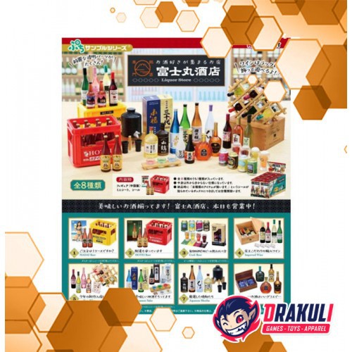 Toys Re-Ment Original Fujimaru Liquor Store (Set of 8)