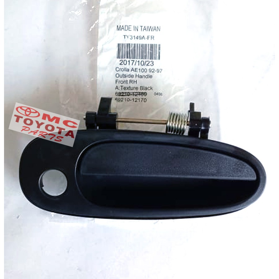 Handle Handel Pegangan Gagang Pintu Luar Depan Kanan Corolla Great 69210-12170-HU