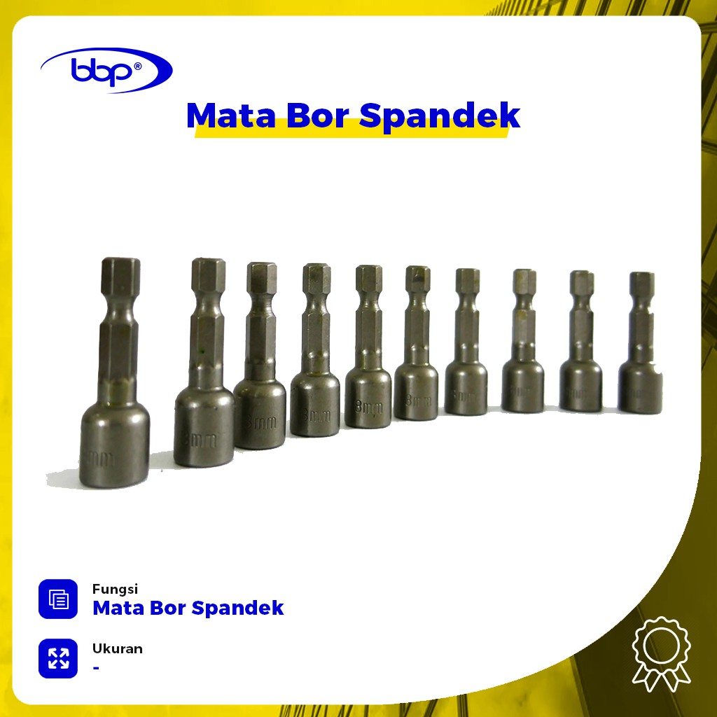 Mata Bor Satu Set Baja Ringan / Spandek , Mata Bor Baut Sekrup
