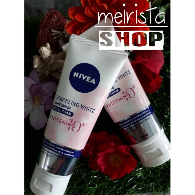 NIVEA SPARKLING W FACIAL FOAM/SABUN WAJAH/NIVEA