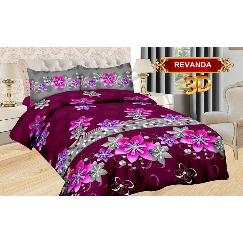 (BISA COD) SPREI BONITA DISPERSE 3D UK 180*200 CM