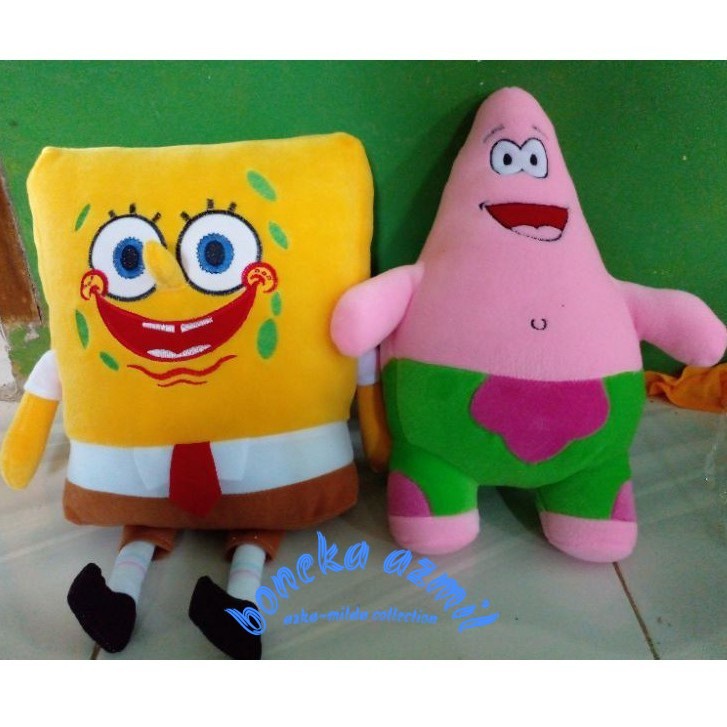 Boneka spongebob patrick/ sepasang