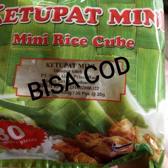 

《diskonlagi》 Ketupat mini adabi 1 pak isi 30 x 20 gr