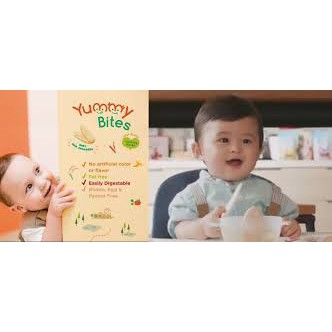 YUMMY BITES RICE CRACKER/ YUMMY BITES/ SNACK BAYI YUMMY / BISKUIT BAYI / BABY BISCUIT/ BABY SNACK