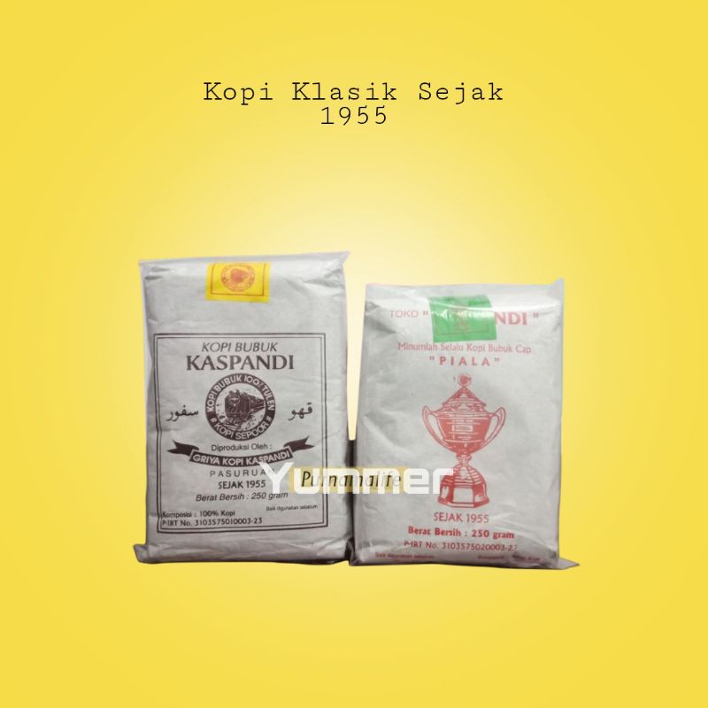 

Kopi murni kaspandi khas pasuruan perpaduan robusta arabika