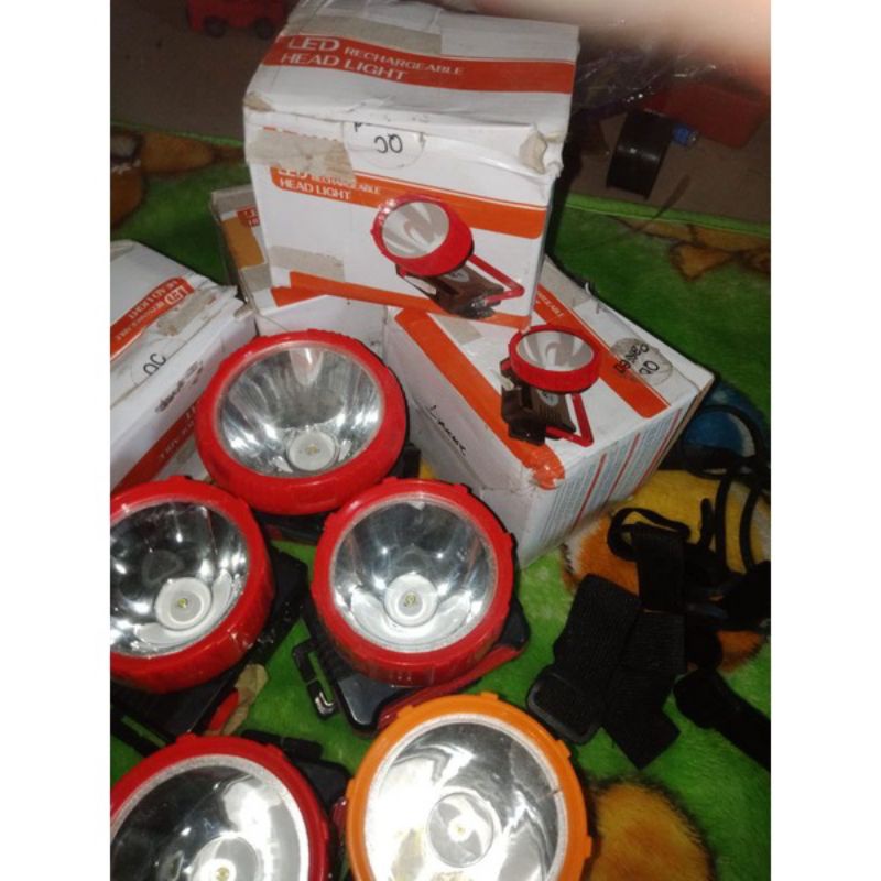 Gambling senter kepala // off // Untung"an rata" minta ganti batre. // G bisa Retur ya karna Gamblin