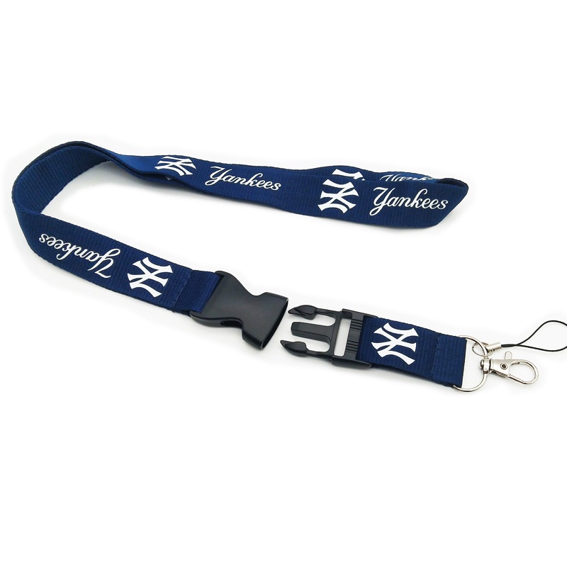 Yankee NY Lanyard Ponsel Sling untuk Kartu Pelajar Tali ID Card Straps Gantungan Kunci Anti-Drop Lanyard Aksesoris