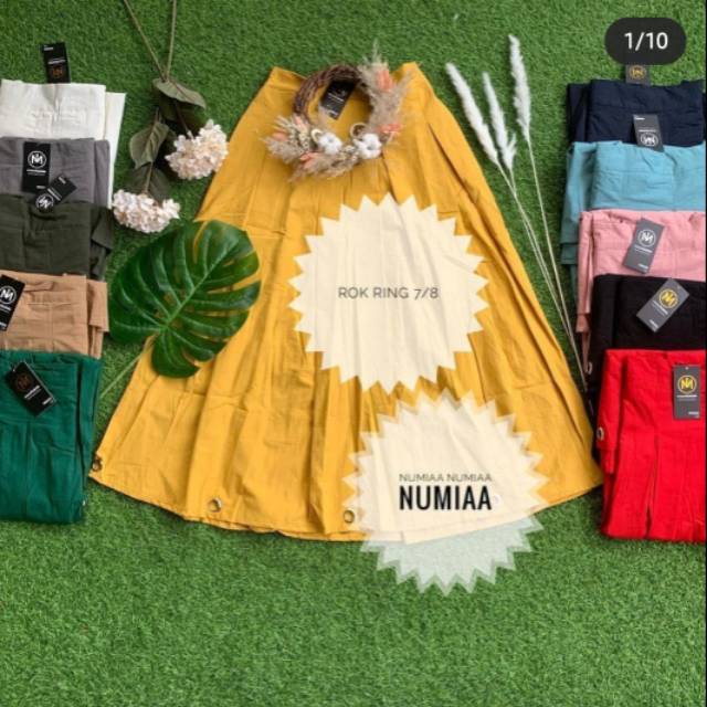 Rok ring 7/8 by.Numia | sisa warna hitam | numia original