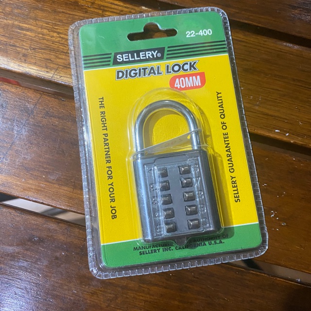 Gembok Sellery Tanpa Kunci