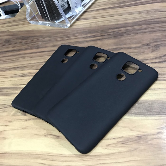 REDMI NOTE 9 PREMIUM BLACK MATTE SOFT CASE 1.5MM