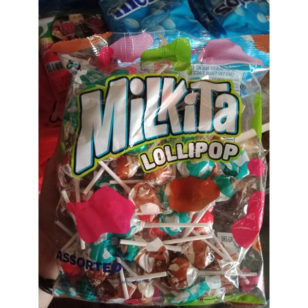 

Milkita Assorted Milk Lollipop Refill per Pak isi 30pcs x @9gr