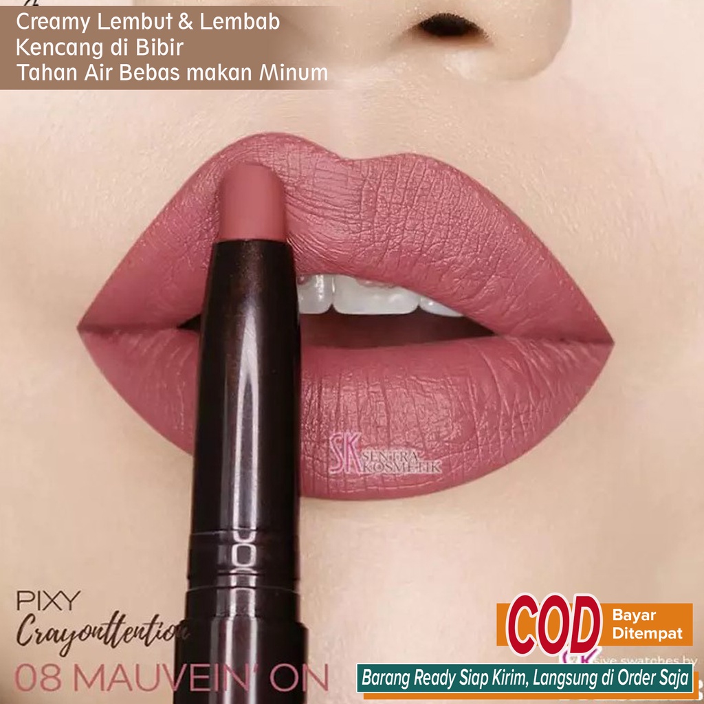 Lipstik Lipstick Creamy Matte Tahan Lama Lembut Ringan di Bibir No Retak Lembab Kencang di Bibir Tam