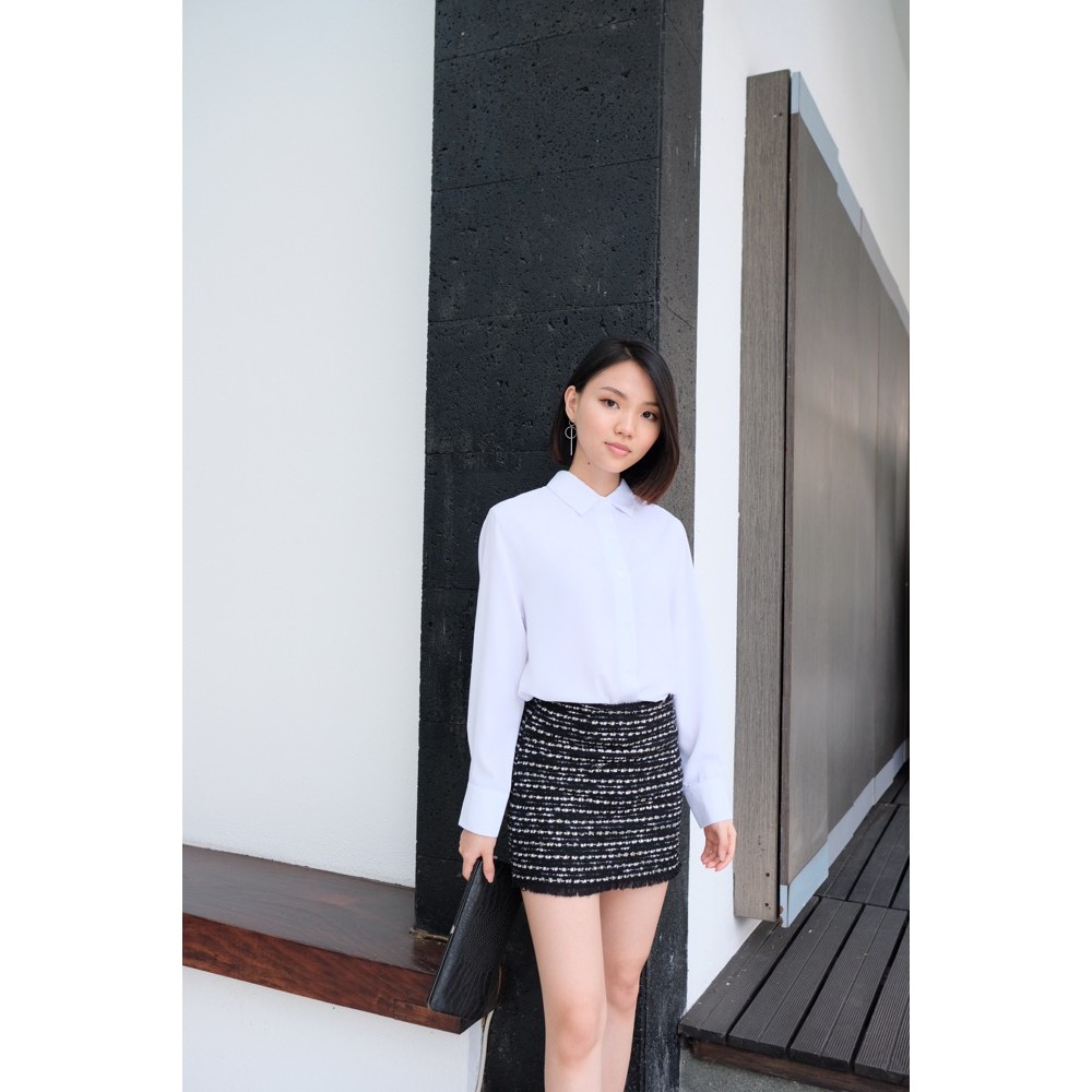 Kadaka T-0298 Simple Long Sleeve Shirt