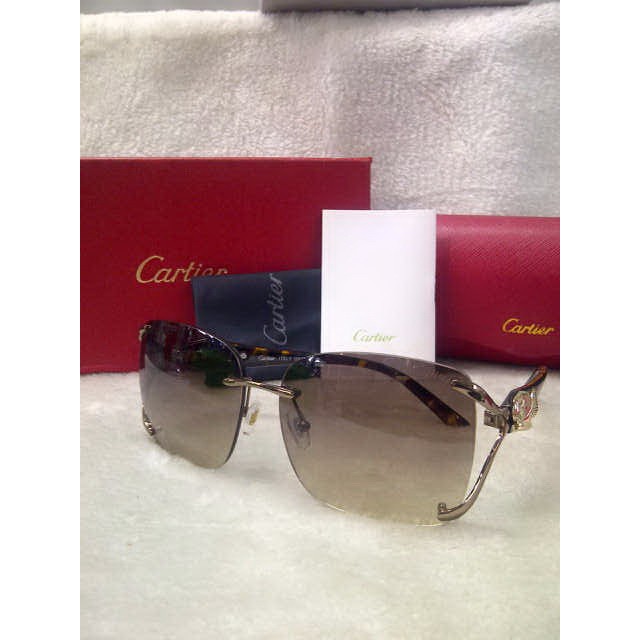 Kacamata Sunglass Cartier 18309 Leopard