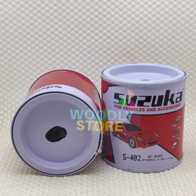 SUZUKA CAT DUCO BY AVIAN JET BLACK S 489 HITAM PEKAT CAT DUCO 200cc