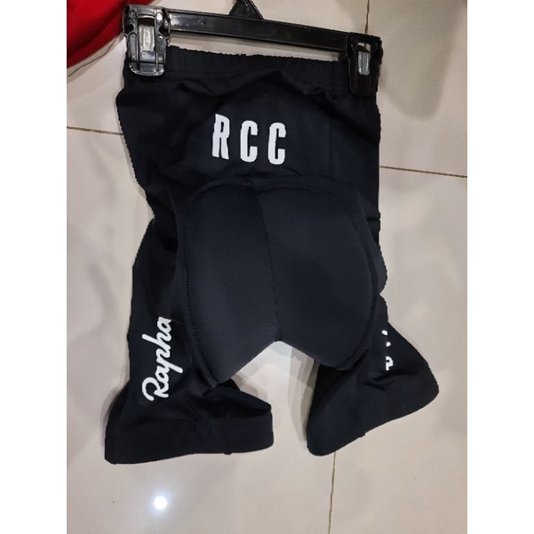 Pendek RCC-RAPHA Roadbike, Celana Pendek Sepeda Bahan Spandex Pria Wanita Roadbike, Celana Sepeda, C