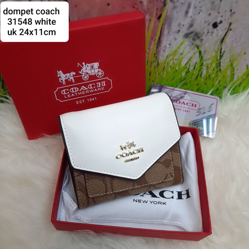 dompet coach lipat mini kode 1548,dompet coach free box