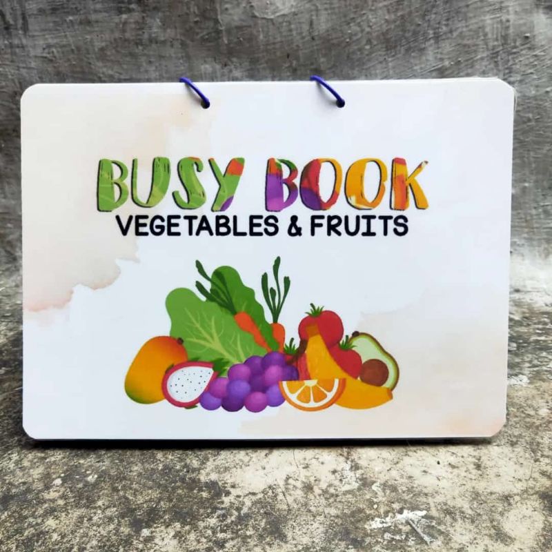 

Buku Edukasi Anak VEGETABLES & FRUITS