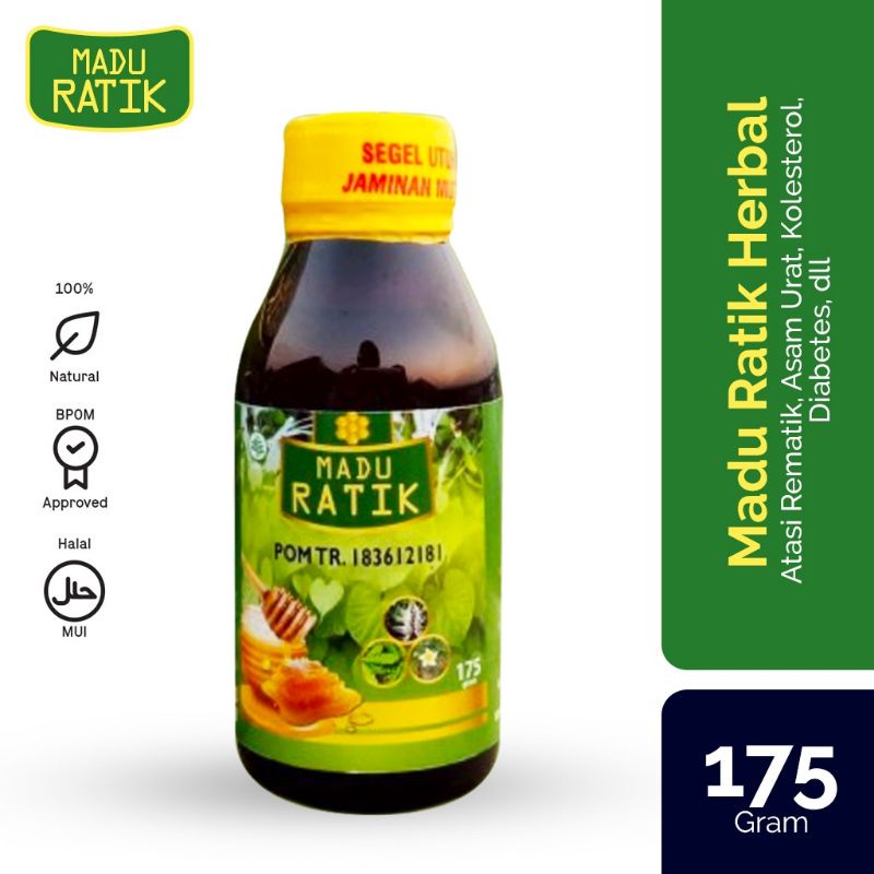 Madu Ratik Madu Asam Urat Rematik Pegal Linu Asli Original 100% Terbaik
