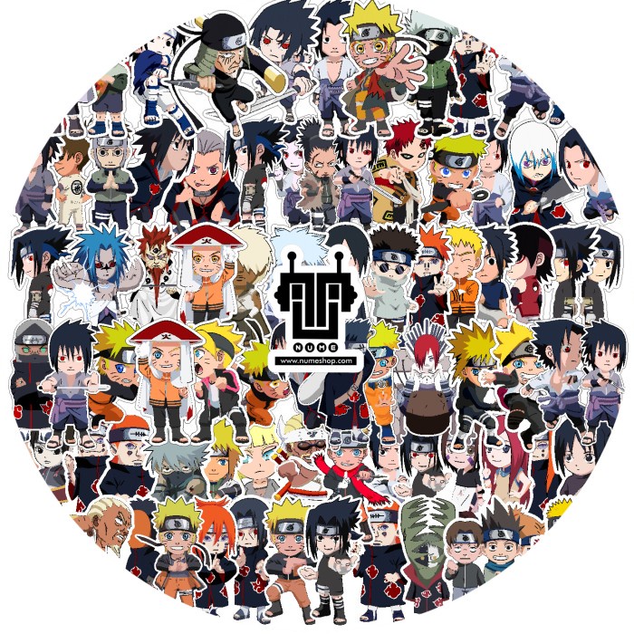 

Stiker Sticker Anime Naruto Sudah Cutting & Laminasi - 50pcs - 50 Stiker