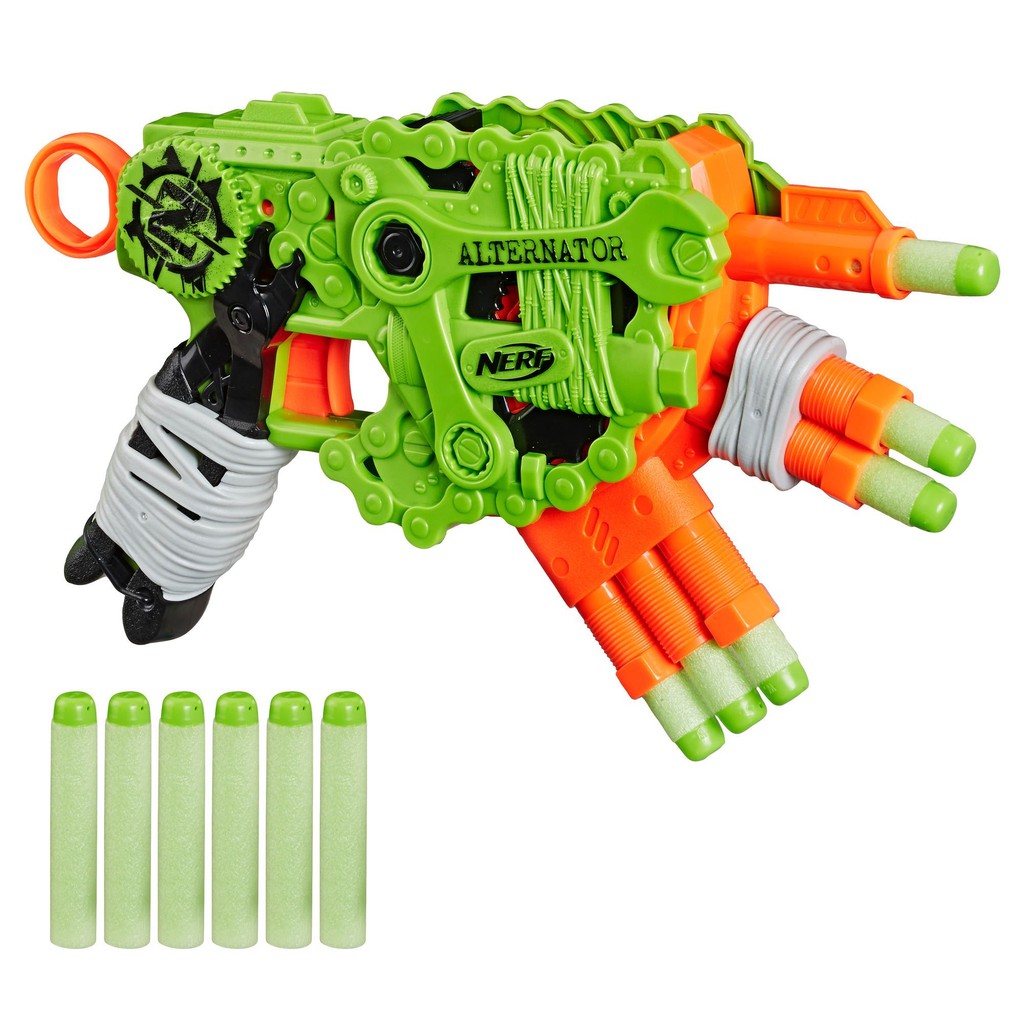NERF Zombie Strike Alternator Blaster 