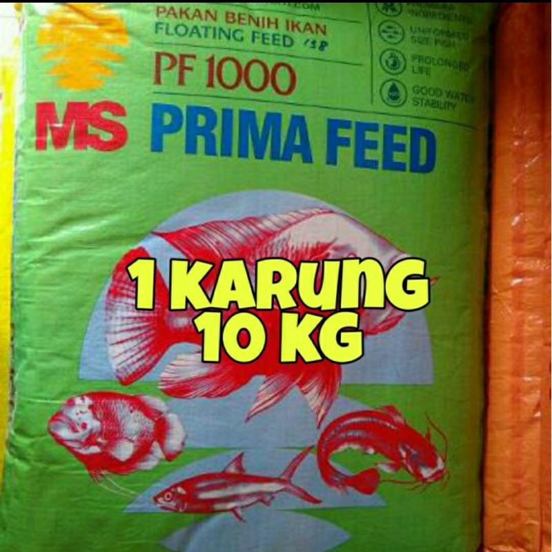 pelet pf 1000 1 karung pakan ikan pf 1000 1 karung pelet lele pelet nila pelet gurame pelet patin