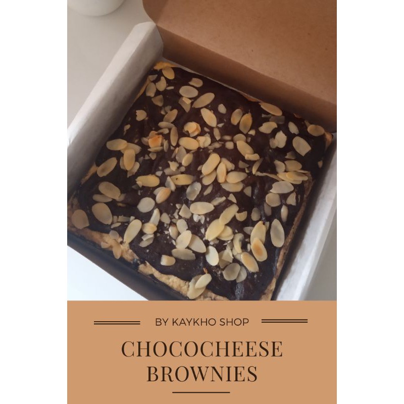 

chococheese brownies