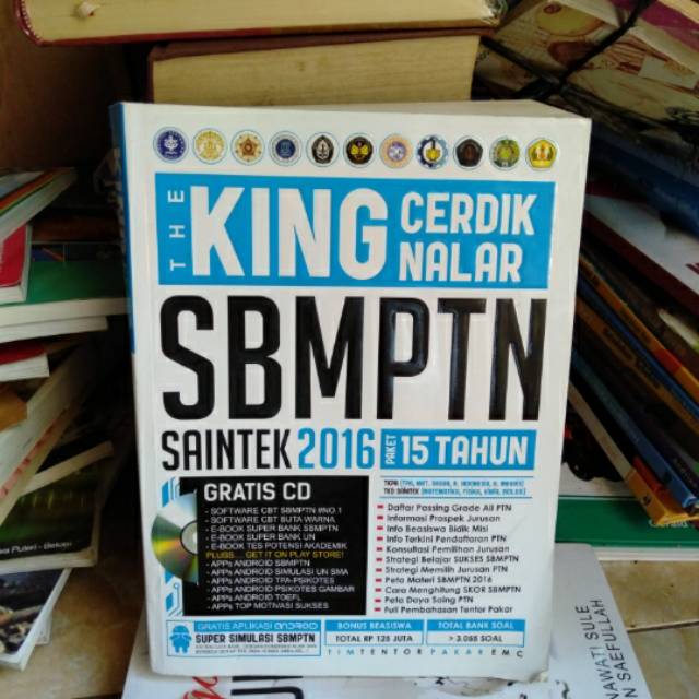 buku king cerdik nalar SBMPTN