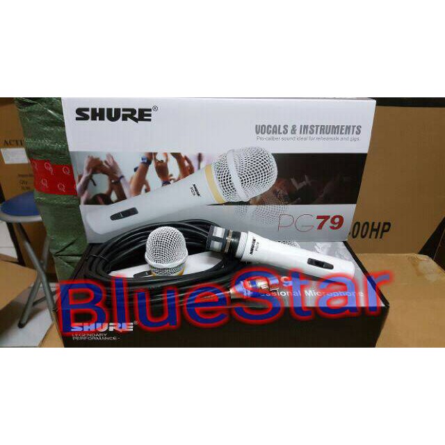 Mic Kabel Shure PG 79 (vokal & instruments)