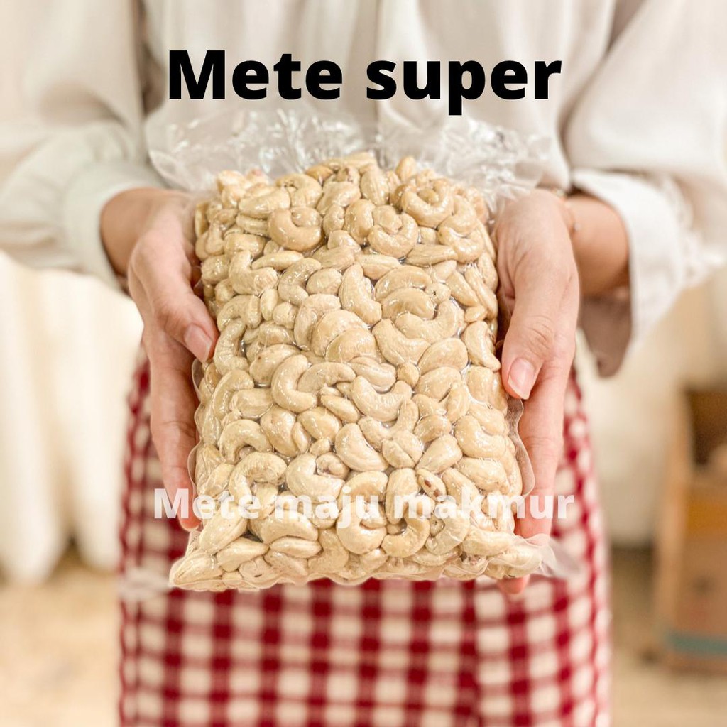 KACANG METE GROSIR 5 KG/ MEDE GROSIR SUPER / MEDE KUPAS UTUH/ KACANG KUPAS / METE ASLI WONOGIRI