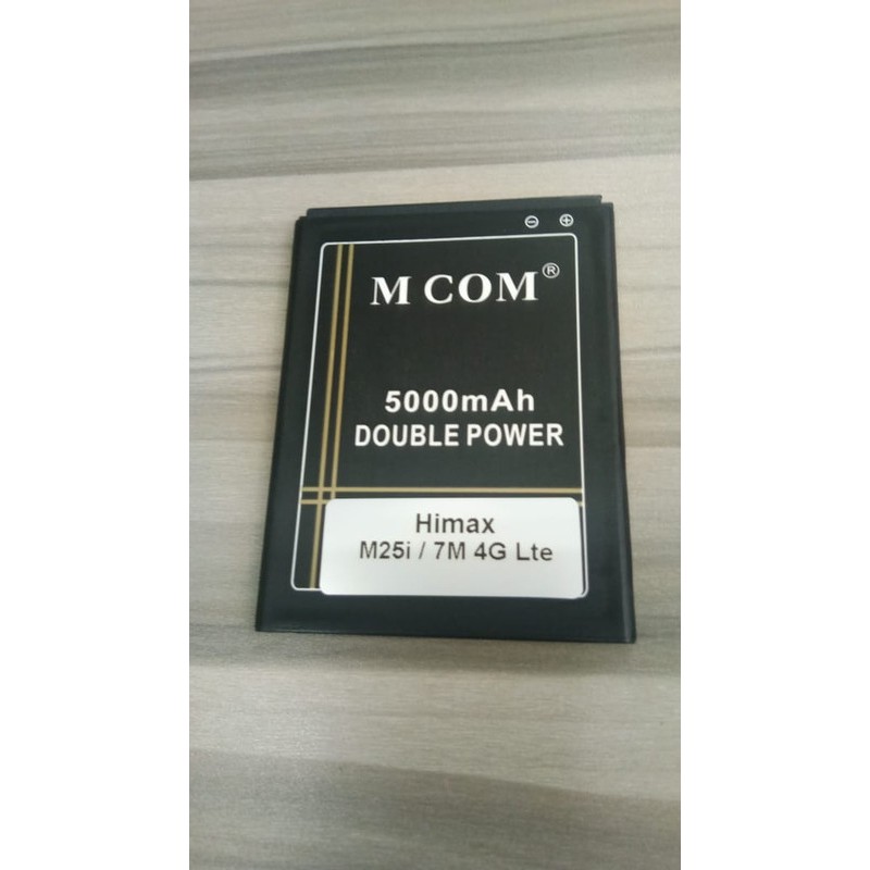 Battery Batre Baterai Double Power Mcom Himax M25i - 7M 4G Lte